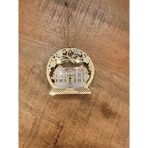 Oklahoma Governor's Mansion Christmas Tree Ornament 2019 Souvenir